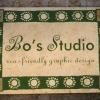 Bo's Studio sign - Gt. Barrrington, MA