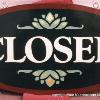 Viviani's restaurant closed sign - Gt. Barrington, MA