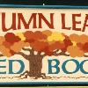 Autumn Leaves Used Books sign - Ithaca, NY